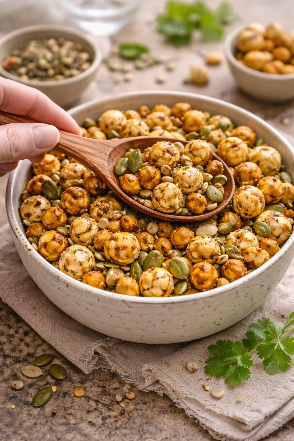 Makhana Trail Mix | Protein + Fiber Blend